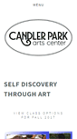 Mobile Screenshot of candlerparkartscenter.com